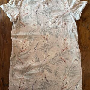 Team LTD Floral Print T-Shirt Dress